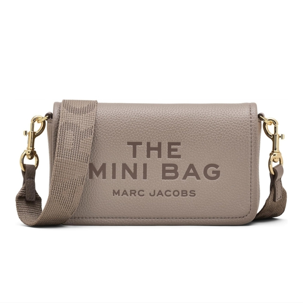 Marc Jacobs Mini Bag in Taupe with Gold Accents/BRAND NEW IN PACKAGING!